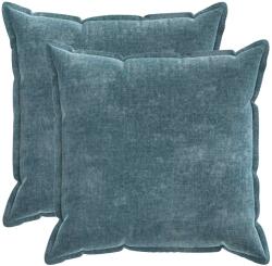 vidaXL Husa pentru perna 2 pcs HOUTEN albastru 80 x 80 cm GartenMobel Dekor (921683) Lenjerie de pat