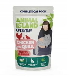 Animal Island eledel nedves csirke fürj 85g