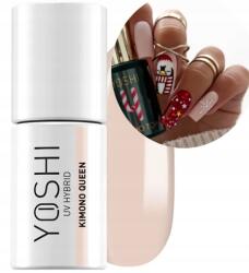 Yoshi Hibrid lakk 6ml Hybrid Kimono Queen 107 Finom tejrózsaszín (5903990689659)