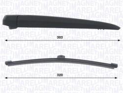 Magneti Marelli Set stergatoare, curatare parbriz MAGNETI MARELLI 000723180464 (000723180464) - fixbox