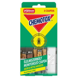 Chemotox Chemotox® Élelmiszermoly Monitorozó csapda 3 db (5000204448184)
