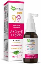 EkaMedica Vitamine A + D3 + E + K2 Spray oral pentru copii, 30 ml, EkaMedica