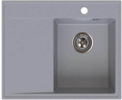 FERRO Stampo gránit mosogató 60x50 cm szürke/grafit/onix DRGS-R/50/60GA (DRGSR5060GA)