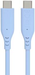 PremiumCord Silicone USB-C 60W 480Mbps Blue 1, 5 m USB kábel (KU31SA15B)