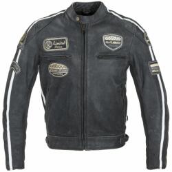  Motoros bőrkabát w-tec dark vintage (ISL-22022/sotet-szurke)