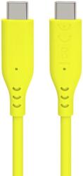 PremiumCord Silicone USB-C 60W 480Mbps Yellow 1, 5 m Cablu USB (KU31SA15Y)