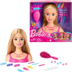 Mattel Barbie fodrász babafej kiegészítőkkel (HMD88) - jatekbirodalom