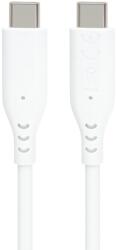 PremiumCord Silicone USB-C 60W 480Mbps White 1, 5 m Cablu USB (KU31SA15W)
