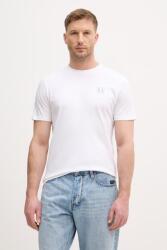 Hackett London férfi pamut póló - fehér XXL - answear - 16 090 Ft