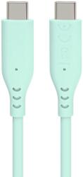 PremiumCord Silicone USB-C 60W 480Mbps Turquoise 1, 5 m Cablu USB (<![CDATA[KU31SA15T]]>)