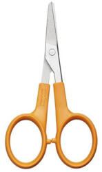 Fiskars Olló, körömvágó, 10 cm, egyenes, FISKARS "Classic", narancssárga (1003028) - eztkapdki