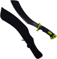 DEPOX Maceta de vanatoare DEPOX®, Hunter's Pride, 49 cm, otel inoxidabil, neagra, teaca inclusa (1801)