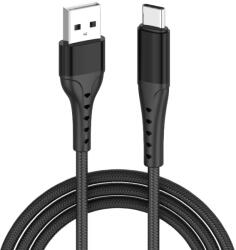 Lemontti Cablu Lemontti Fast Charge 1.5m, negru (LEMCBAUATC5N)