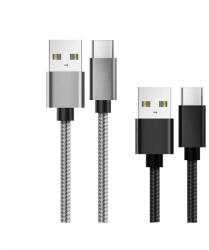 Lemontti Set Cabluri Bending Aluminum USB-A la C (LSETCTYPC2)