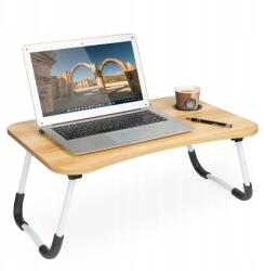  Laptop asztal 28 x 60 x 40 cm barna (KX5184)