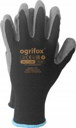 Ogrifox Munkakesztyű Fekete Méret: 9 L OX-LATEKS_BS9 240 db (Rękawice Rękawiczki Robocze LATEKS 9-L 240x)