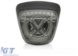  LED hátsó lámpa füstös fekete piros Vespa Sprint 125 / 150 (TTTLF6029453)
