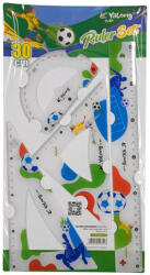 Yalong Vonalzó készlet, YALONG Football - YL253643-30, 4 db-os (VYF4)