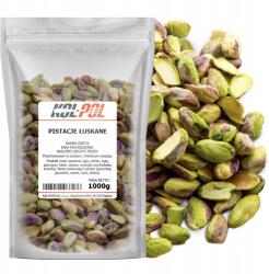 Kol-pol Nyers Hántolt Pisztácia 1kg Sózatlan egész Természetes kiváló minőség Kol-Pol (Pistacje łuskane surowe 1kg Kol-Pol)