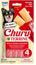 Inaba Foods Churu Terrine Small Dog Recompense cu Pui si Vita 15 Gr x 4 Buc