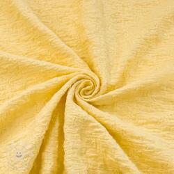  Pamutvászon SMOGGED EMBROIDERY yellow