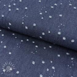  JEANS DENIM 6 OZ Uneven Small Holes dark blue