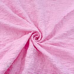  Pamutvászon SMOGGED EMBROIDERY light pink