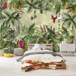 Consalnet Egzotikus dzsungel mintás fotótapéta 208x146cm