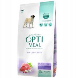 Optimeal Superpremium kistestű fajtáknak kacsával 12 kg