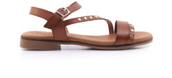 Eva Frutos Din piele Sandale casual damă în Culoare Tabac maro 3079 (3079)
