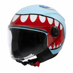Nova OF232 Dino Albastru Casca Moto Pentru Copii Jet ECE 22.06 980gr NVOF232MJDB (NVOF232MJDB)