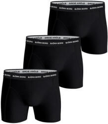 Björn Borg Slipuri pentru bărbați Negre 3Pachet 10004232-MP001 (10004232-MP001)