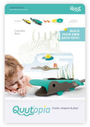 QUUT Set creativ de baie Crocodile River Quut (5425031171102)