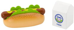 Viga Toys Jucărie din lemn Hotdog și lapte Viga Toys (6934510516017) Bucatarie copii