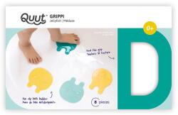 QUUT Meduze antiderapante pentru baie Quut Grippi, 8 piese (5425031173656)