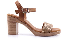 Eva Frutos Din piele Sandale Tabac maro 990 (990)