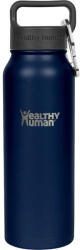 Healthy Human Stein Sticlă Termos Oțel Inoxidabil Fără BPA 621ml Albastru Închis Cu Pai HH-SOB39 (HH-SOB39)