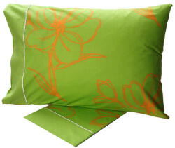 Sunshine Set Cearșafuri Single 160x260cm. Cotton Feelings Imprimat 152-187-47 Verde 3buc (152-187-47)