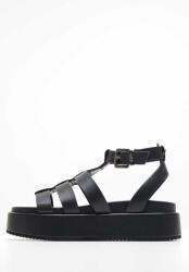 Buffalo Sandale Flatforme Damă Negre 1602209 (1602209)