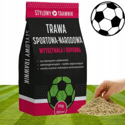  Fű Magok Sport Sűrű strapabíró önsűrítő gyep 5kg (Boiskowa na murawę Odporna na Deptanie)