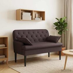 vidaXL Canapea cu capitonaj butonat Maro închis 111 x 68 x 80 cm GartenMobel Dekor (42041800)