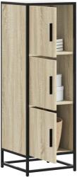 vidaXL Dulapuru Stejar Sonoma 35, 5x35x106, 5 cm lemn si metal prelucrat GartenMobel Dekor (849065) Comoda