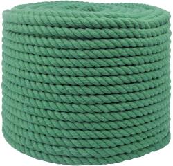 vidaXL Sfoara Verde 1, 4 x 1, 4 x 5000 cm Bumbac GartenMobel Dekor (42011965)