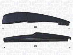 Magneti Marelli Set stergatoare, curatare parbriz MAGNETI MARELLI 000723180444 (000723180444) - fixbox