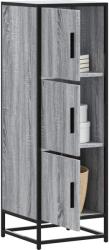 vidaXL Dulap nalt gri Sonoma 35, 5x35x106, 5 cm lemn prelucrat GartenMobel Dekor (849067) Comoda