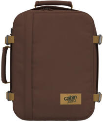 CabinZero Classic kis utazó hátizsák 28l -BELGIAN CHOCOLATE - taskaweb