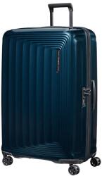 SAMSONITE NUON négykerekű bővíthető óriás bőrönd 81cm-éjkék metál 134403-9015