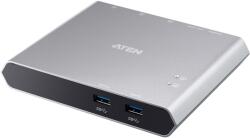 ATEN US3310 switch-uri pentru tastatură, mouse și monitor (KVM) Argint (US3310-AT)
