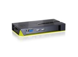 LevelOne LevelOne KVM-Switch 4 PC VGA+USB Black Edition (KVM-0422)