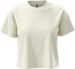 Next Level Apparel N 7610 / Дамски къс топ от плътен памук - цвят костен S (087610alx01)